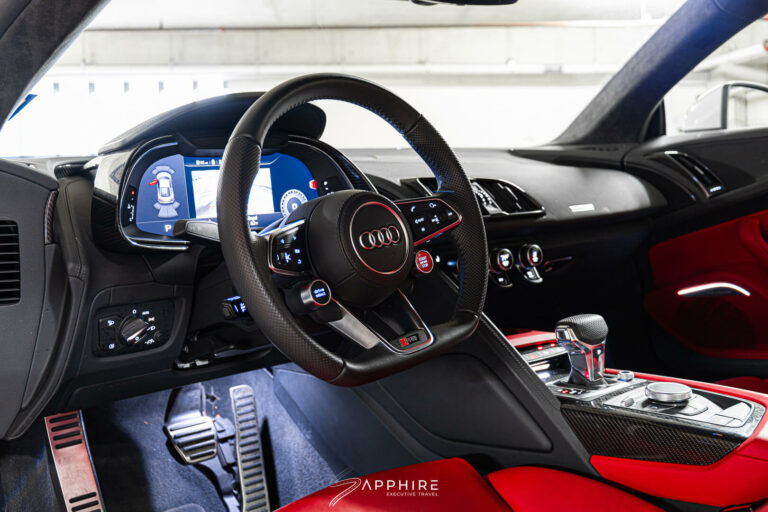Steering Wheel of an Audi R8