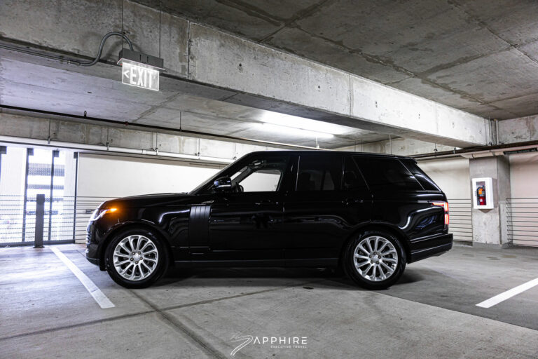 Side View of a Range Rover Supercharged