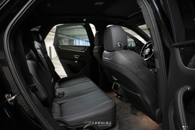 luxury vehicle passengers' seat