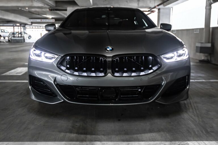 Front View of a BMW M8