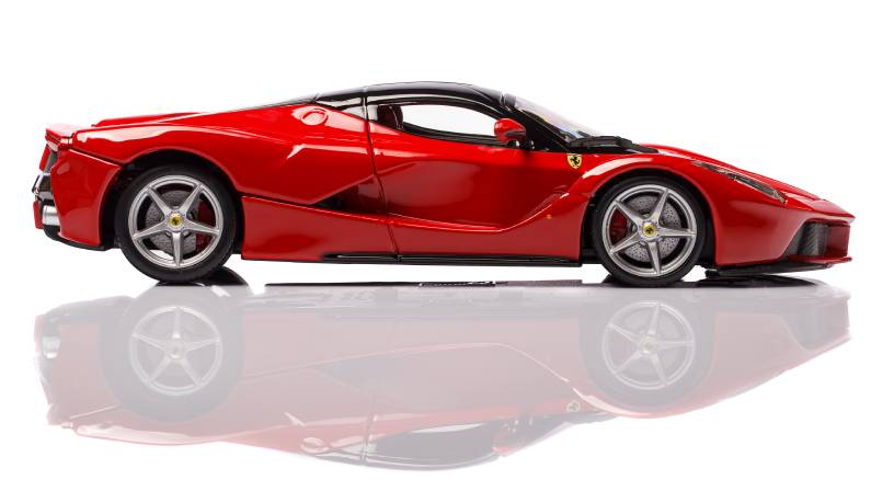 Side View of a Ferrari