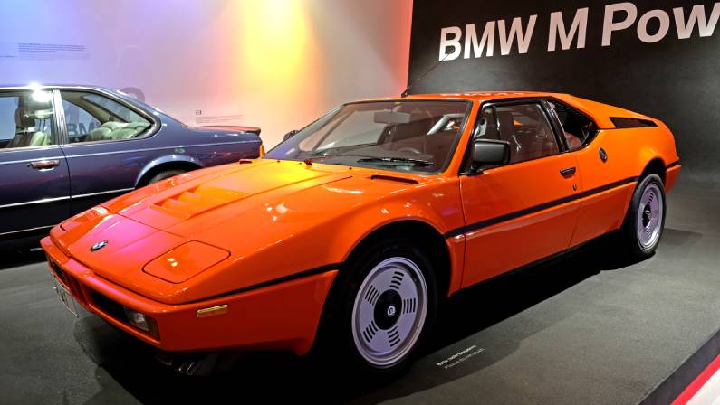 BMW M1 sport car produced from 1978-1981
